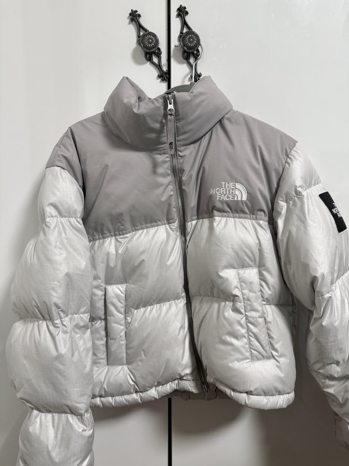 (M사이즈)노스페이스 화이트 라벨 아이스그레이 상품이미지2