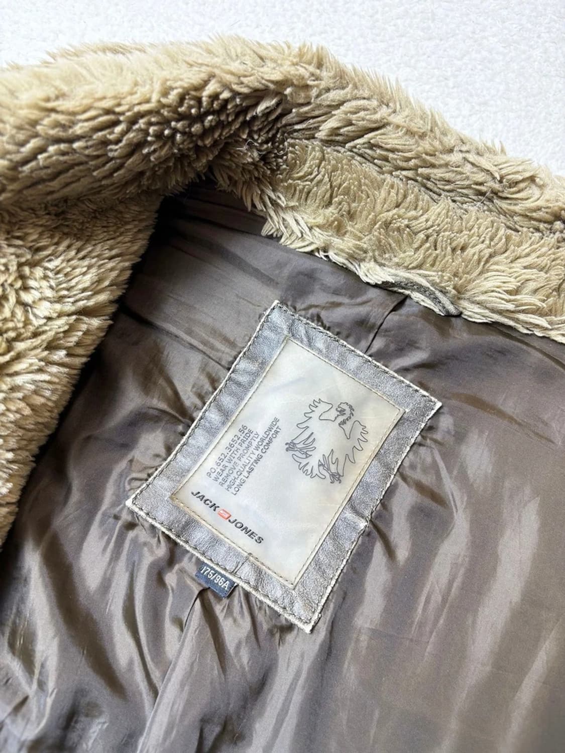 잭앤존 90's 돈피 워싱 트러커 무스탕 자켓 PN6593 상품이미지8