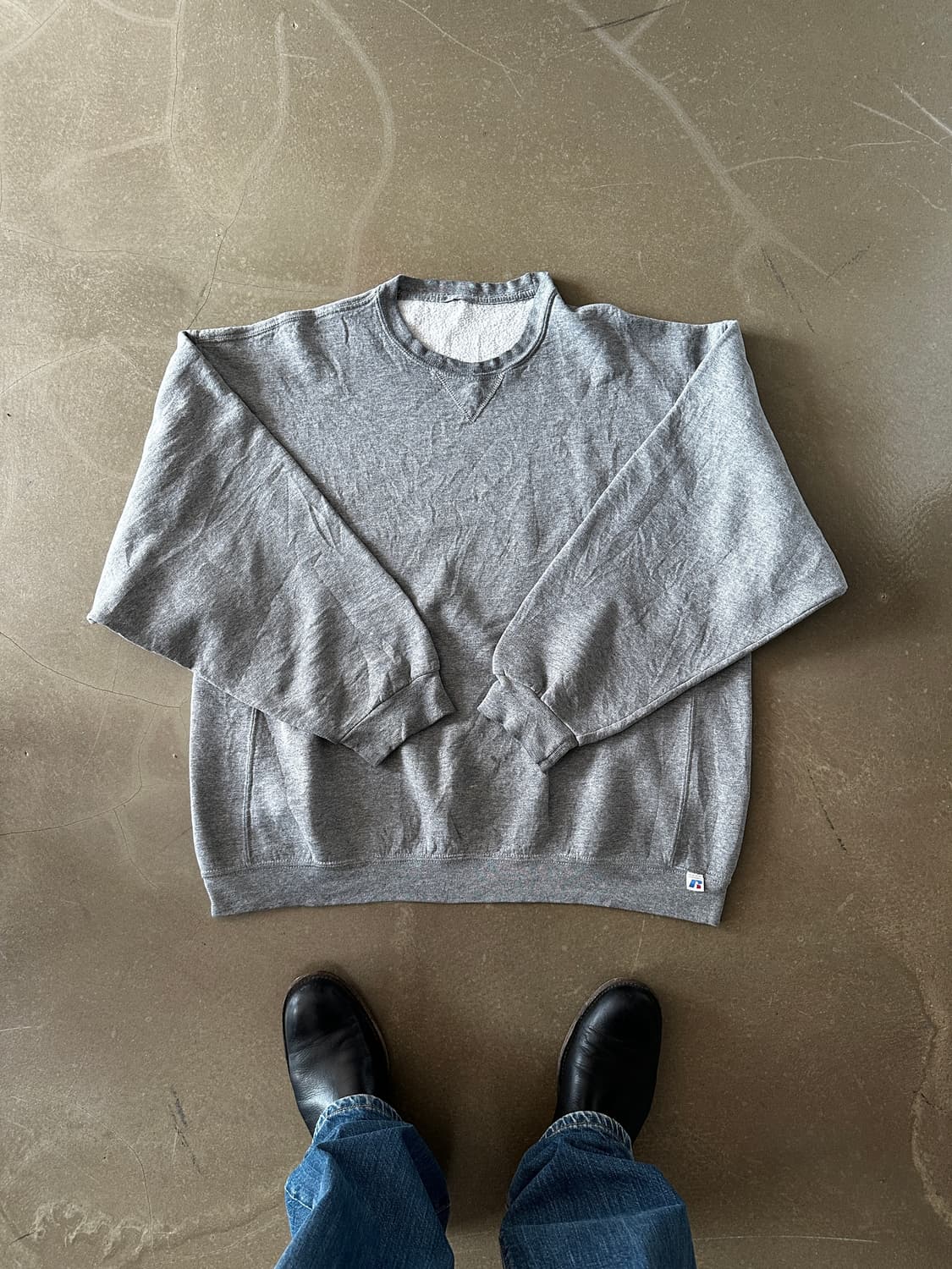 00s Russell Athletic 빈티지 크루넥 스웻셔츠 xxl 상품이미지1