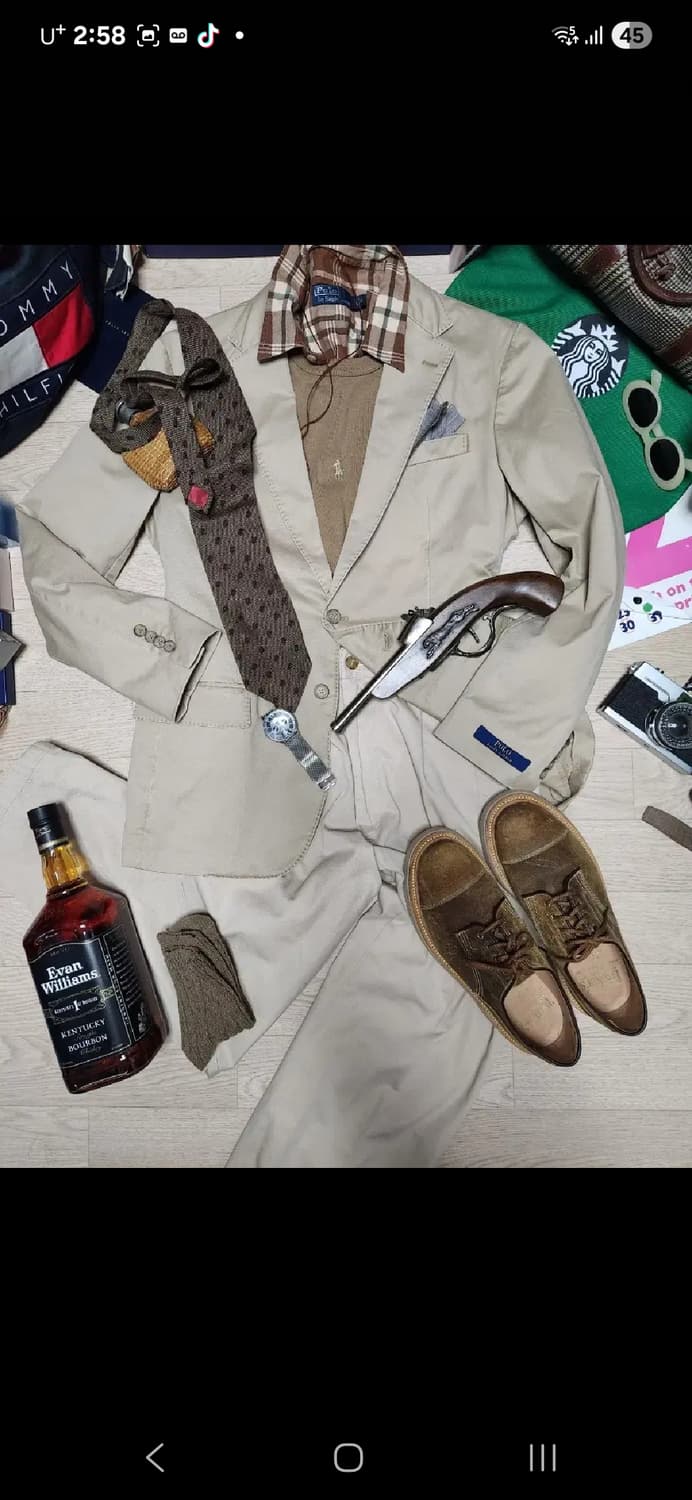 (새상품)POLO RALPH LAUREN 자켓 블레이저 치노 수트 정장 상품이미지3