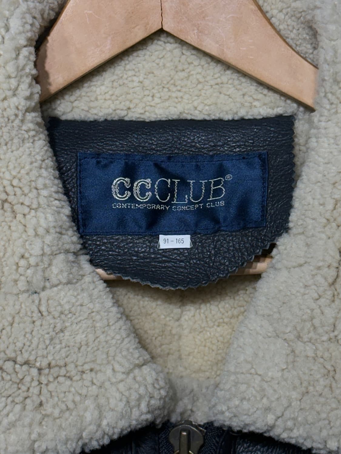 B-3 폭격기 양가죽 무스탕  상품이미지10