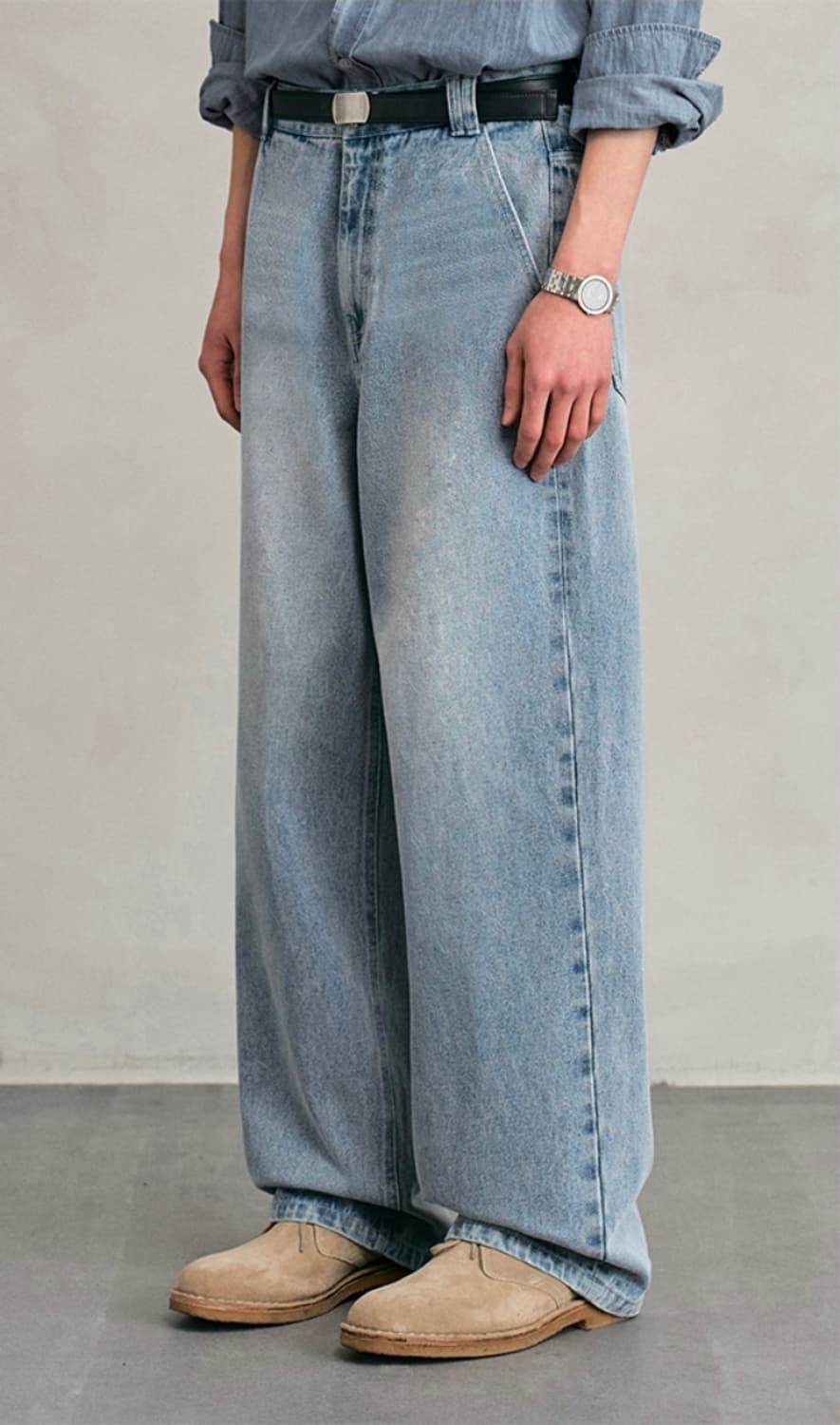 데케트X패션플레닛 와이드 데님 상품이미지2