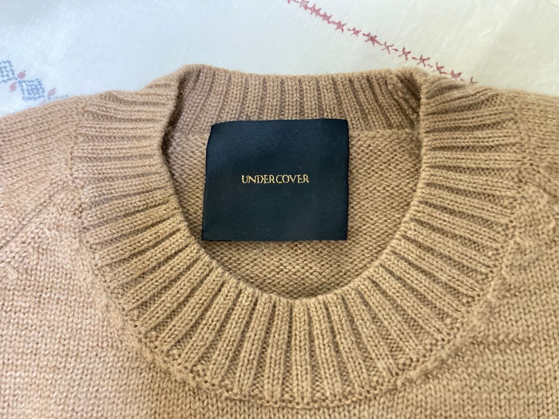 언더커버 지퍼니트 상품이미지2