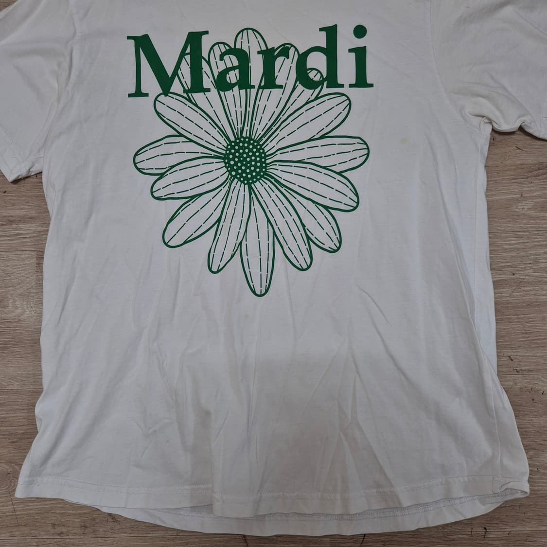 마르디 메크르디 플라워 로고 반팔티 M(95) 상품이미지3