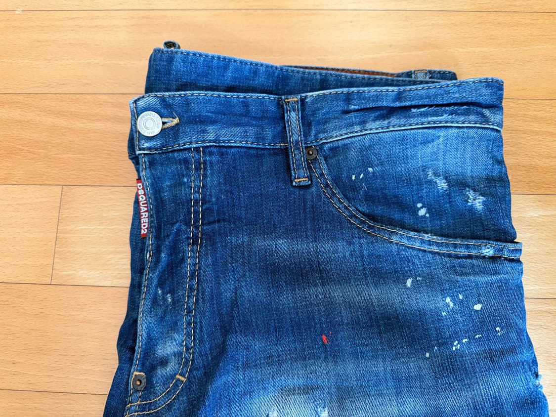 디스퀘어드 DSQ D2 디퀘 쿨가이진 데님 청바지 56사이즈 정품 쿨가이 상품이미지4