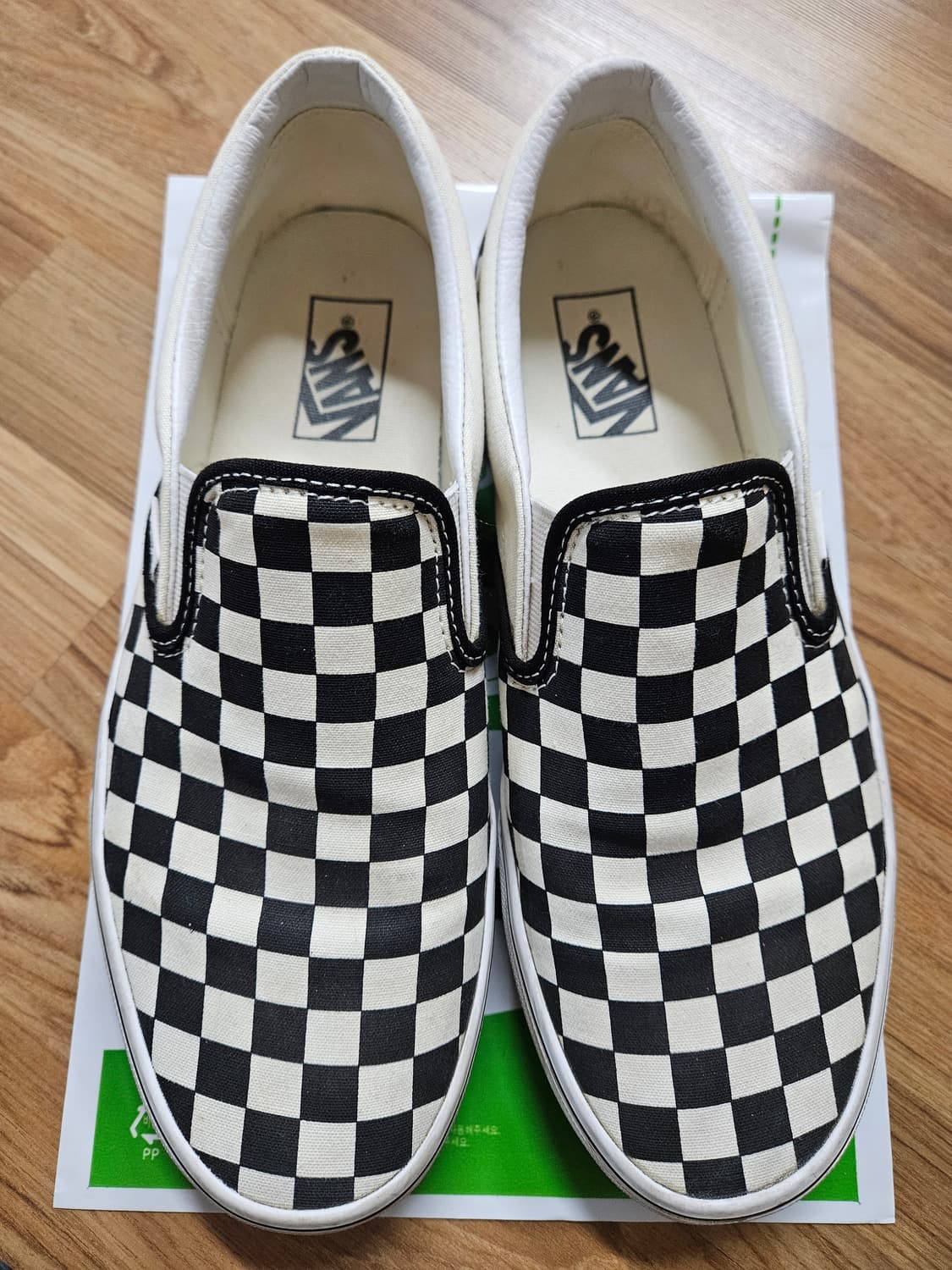 [275] 반스 체커보드 슬립온 상품이미지1