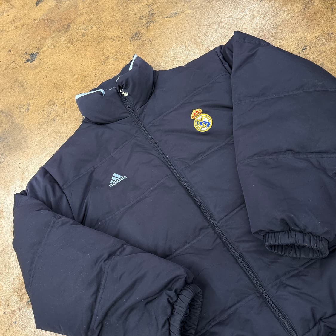 아디다스 네이비 레알마드리드 패딩 100 상품이미지1