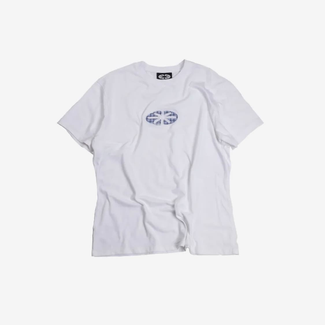 이알티알 Star Logo Check Applique 반팔 티셔츠 상품이미지1