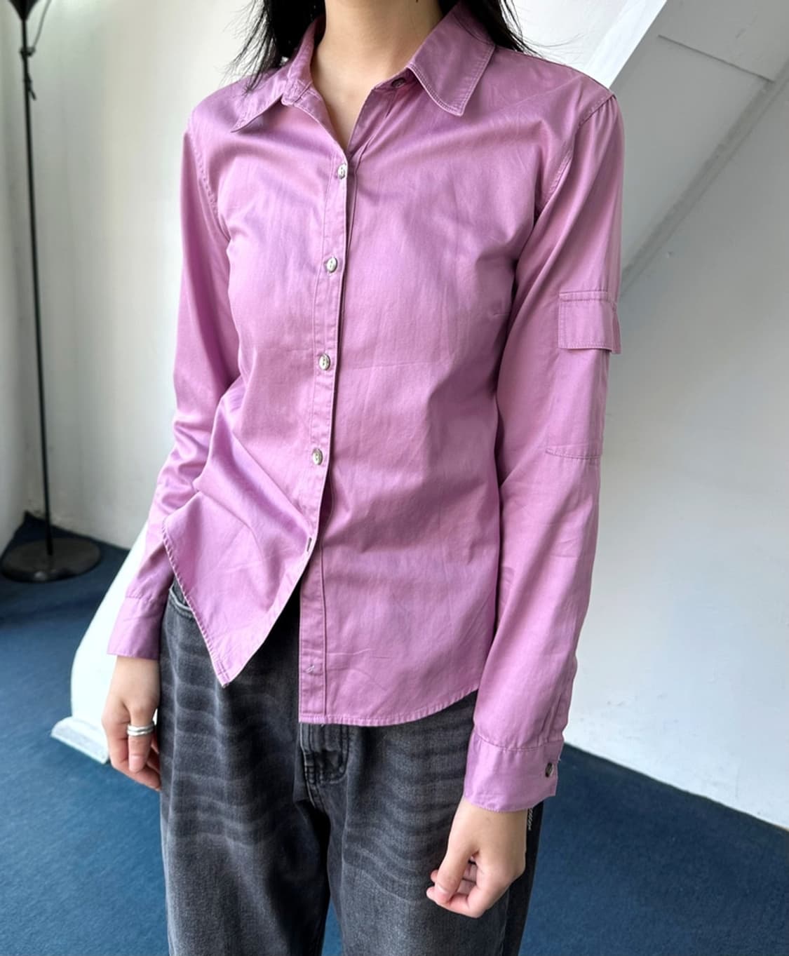 High gauge cotton design shirt 상품이미지6