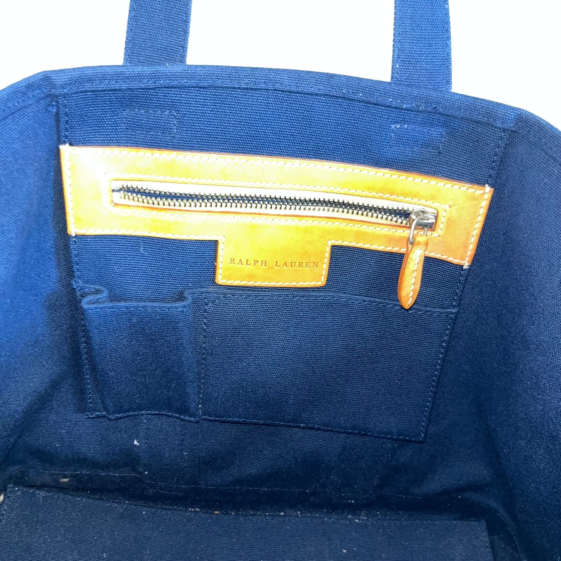 Polo Ralph Lauren Big Pony Navy Tote Bag 상품이미지6
