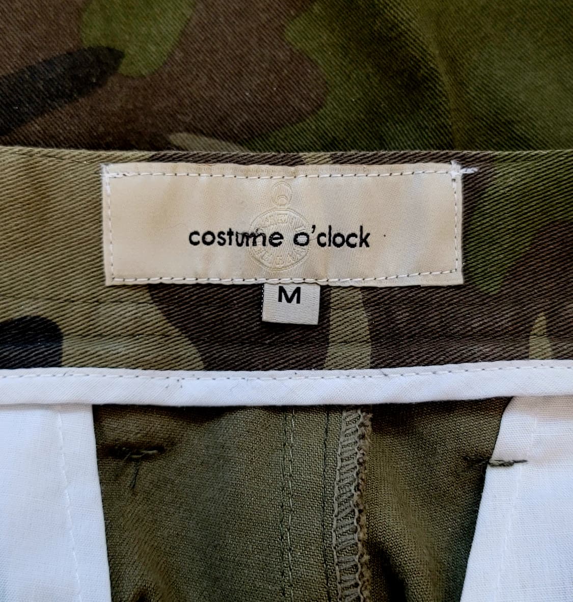 커스텀어클락(costume o'clock) 카모 밀리터리 반바지 판매 상품이미지4