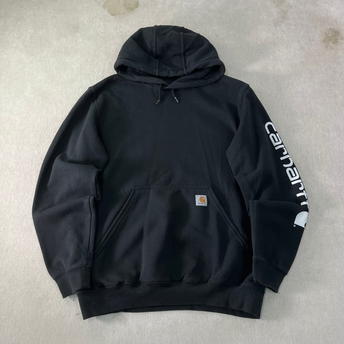 105 칼하트 사이드라인 블랙 후드티 상품이미지1