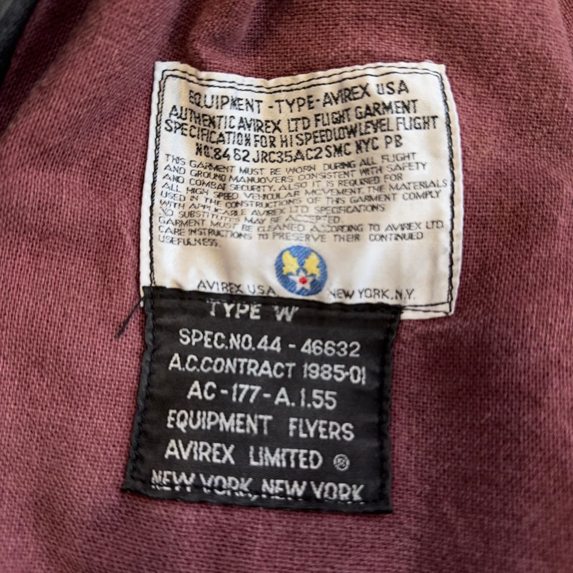 아비렉스 이탈리아 생산 데님 자켓 상품이미지7