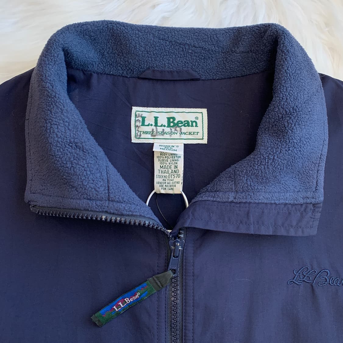 엘엘빈 L.L.Bean 나일론 집업 바람막이 자켓 1785 상품이미지3