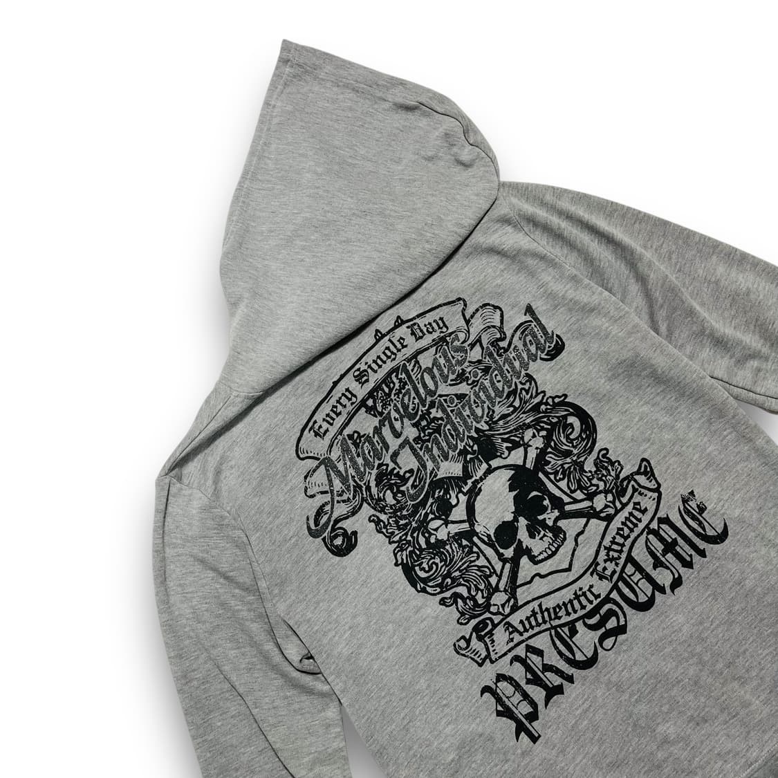 PRESUME Punk Skull hooded zip-up 상품이미지2