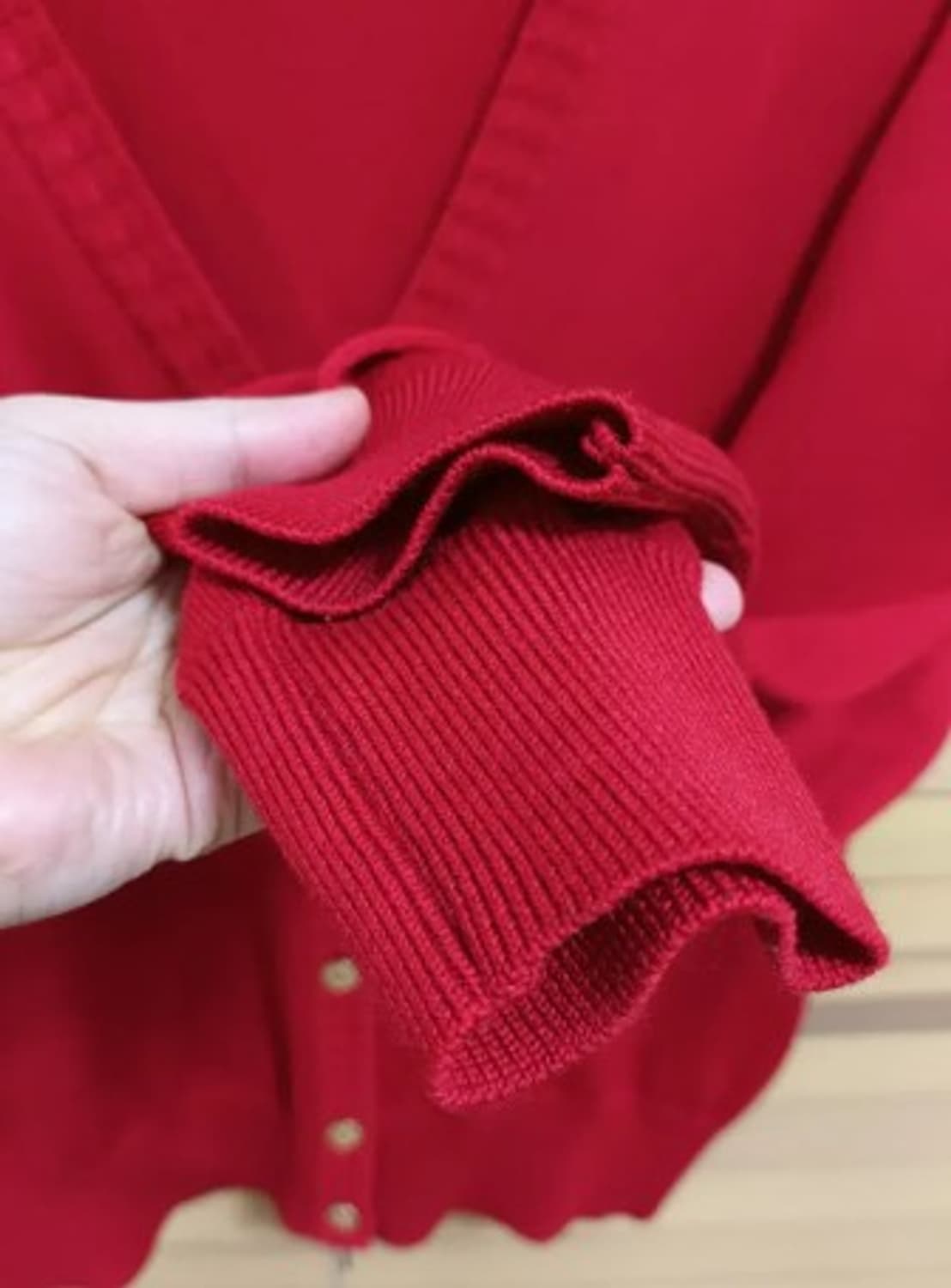 먼싱웨어 여성 울100가디건 L사이즈 상품이미지4