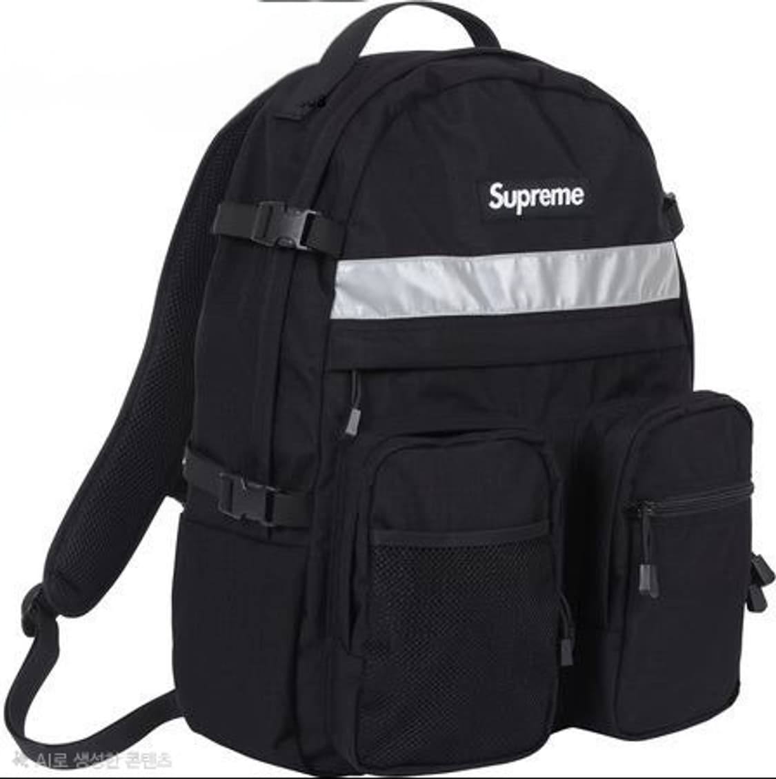 슈프림 14FW 하이비스 백팩 블랙 상품이미지1