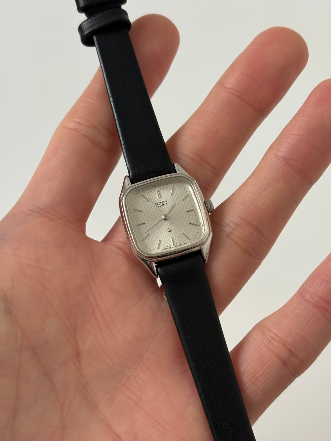 1980s CQ Silver Square Ladies Quartz 상품이미지2