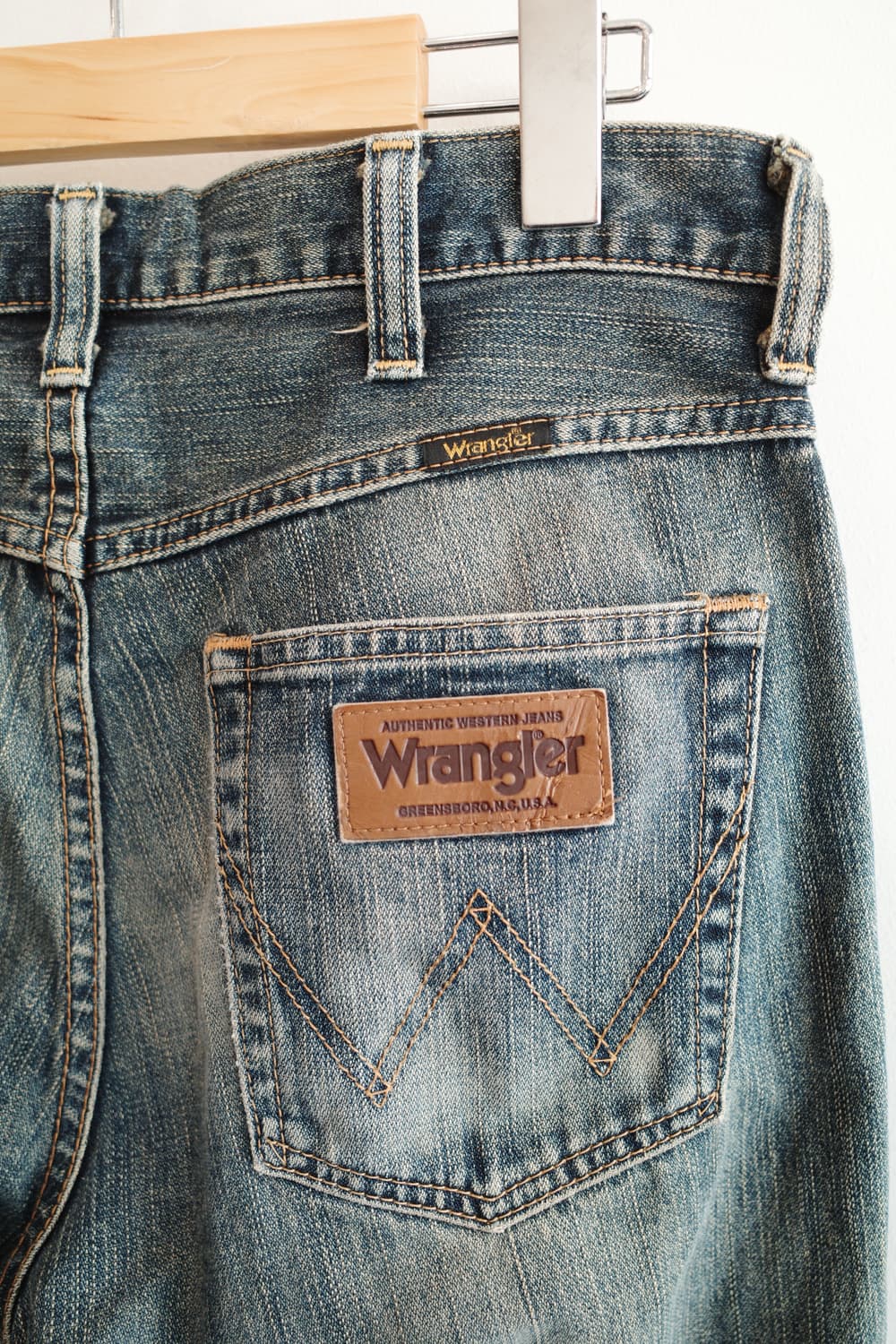 Wrangler 랭글러 워싱 데님팬츠 (31인치) 상품이미지8