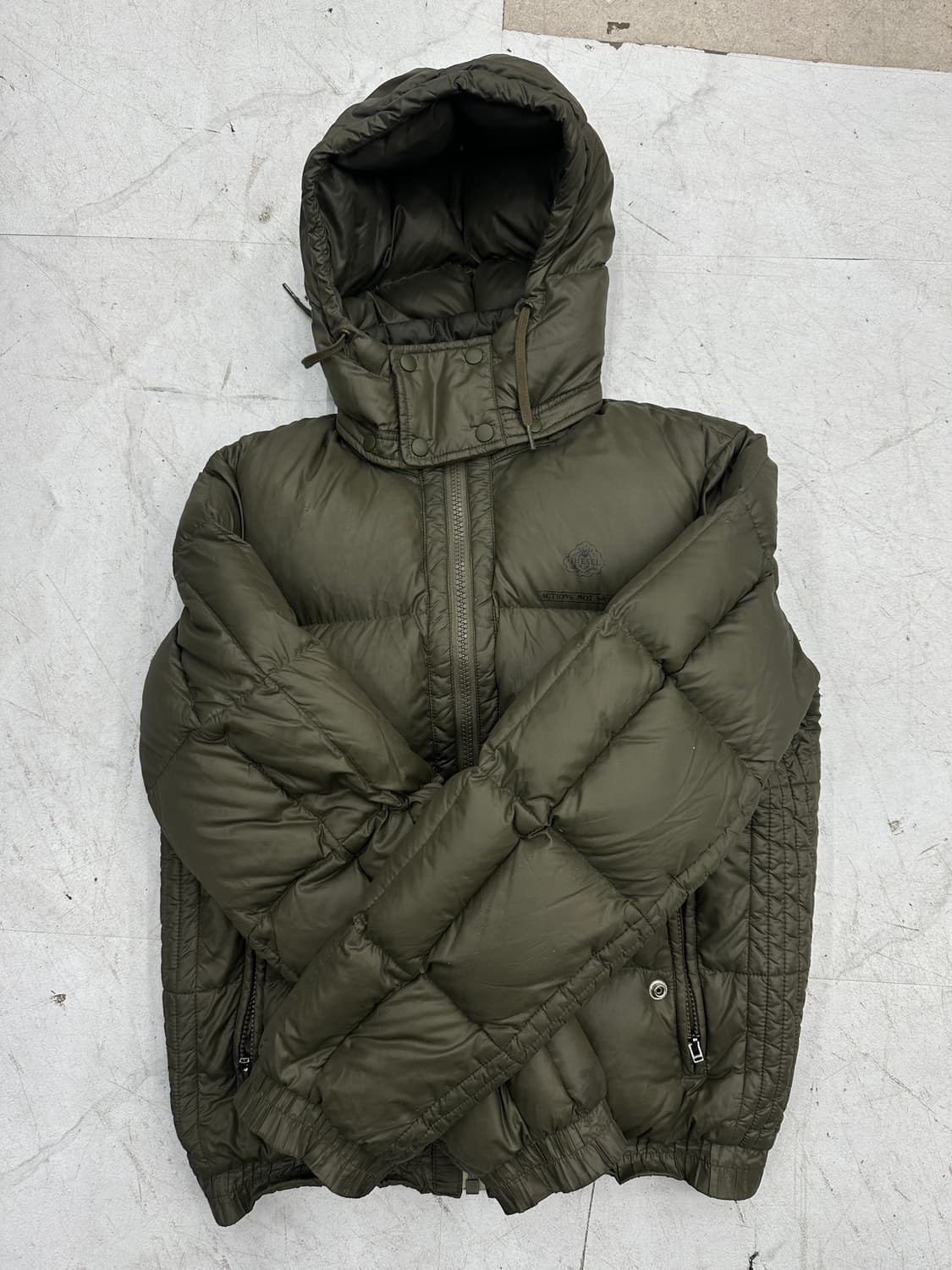 Diesel 디젤 hooded puffer jacket  상품이미지1