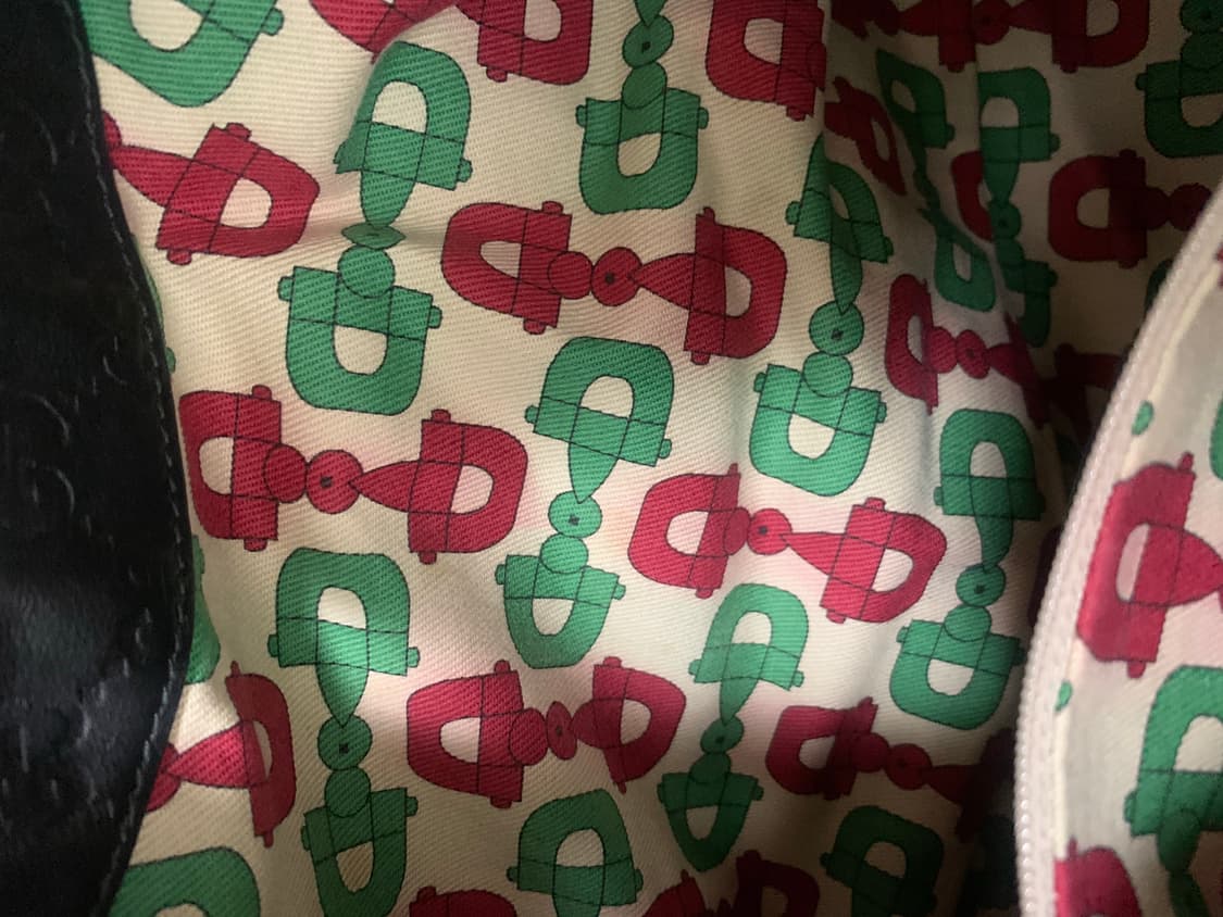 구찌 GUCCI 캔버스 숄더백 아이보리 블랙 상품이미지10