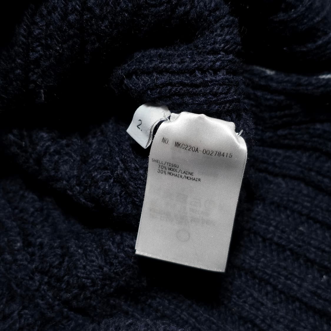 톰브라운 4바 모헤어 아란 케이블 가디건 상품이미지7