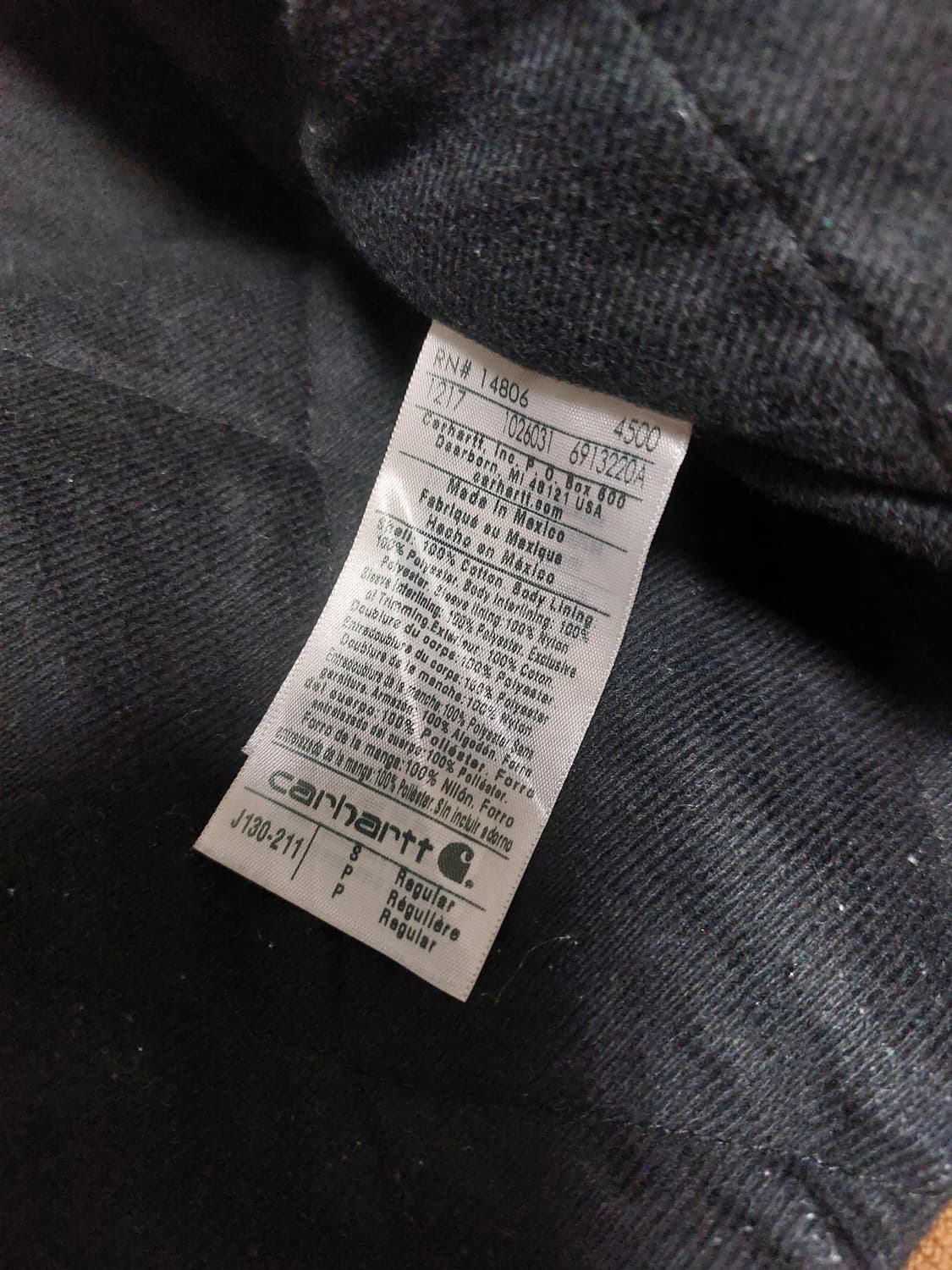 칼하트 액티브 j130 brn S 상품이미지5