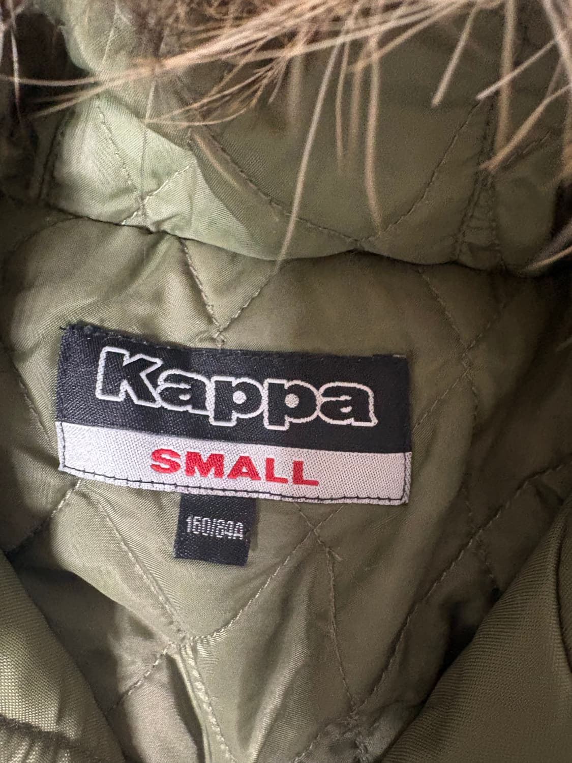 카파 이탈리아 점퍼 카키 털 상품이미지3