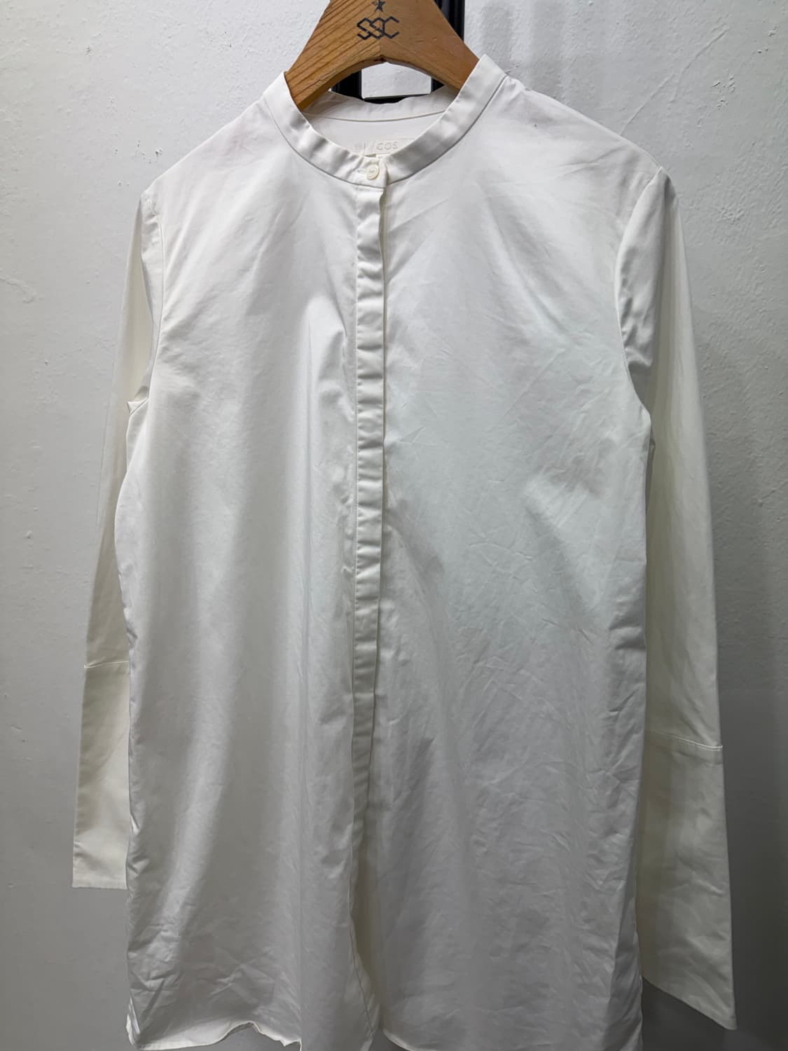 정품) COS 코스 여성 화이트 셔츠 블라우스 32 상품이미지3