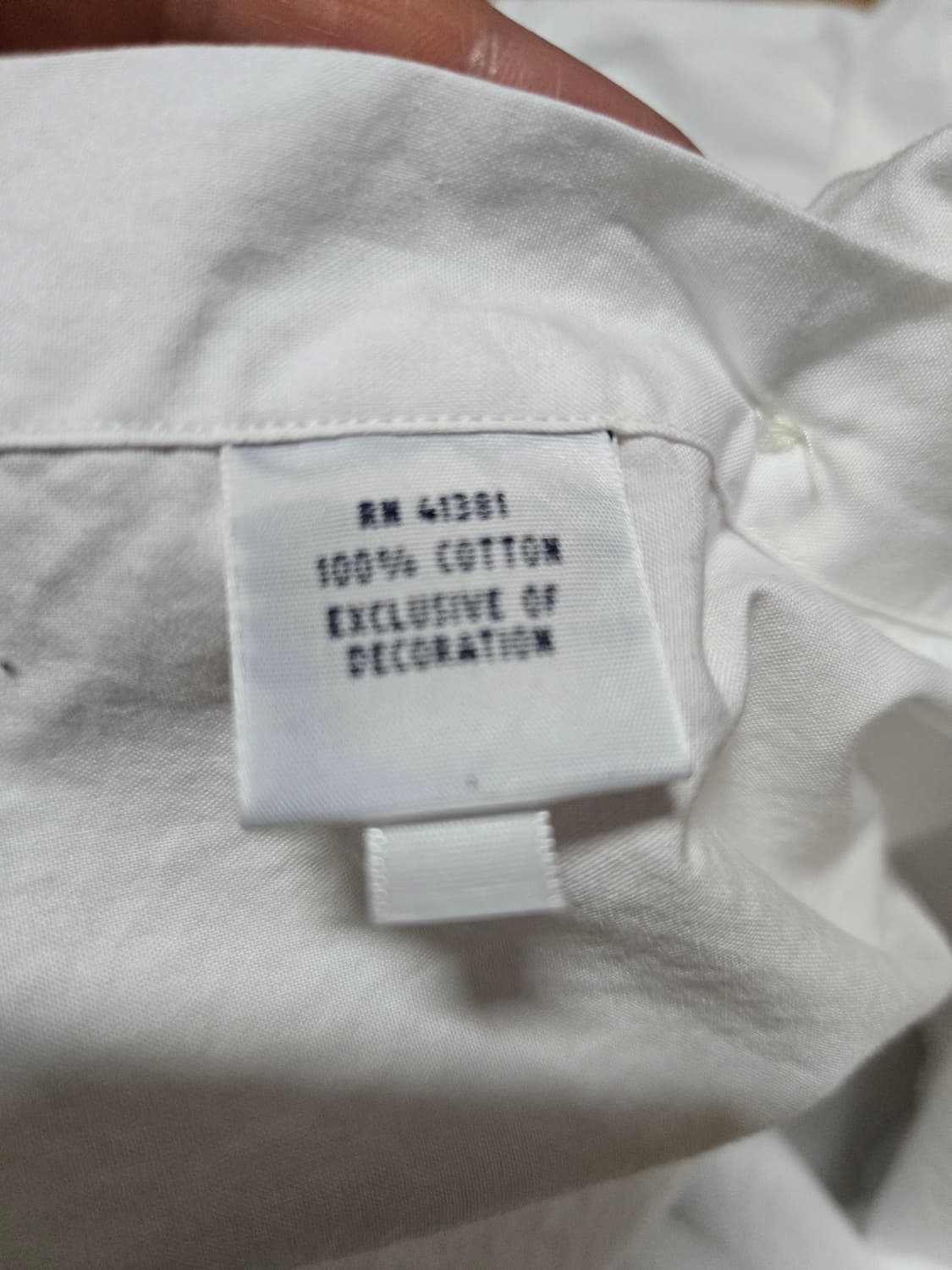 폴로 랄프로렌 슬림핏 화이트 셔츠 상품이미지7