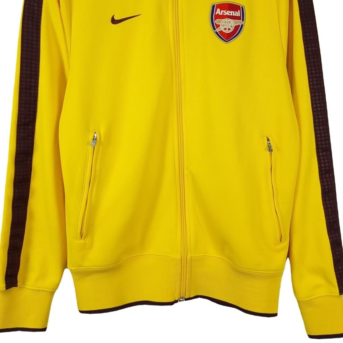 [나이키] 10-11 아스날 져지 트랙탑 집업 자켓 옐로우 M18366 상품이미지5