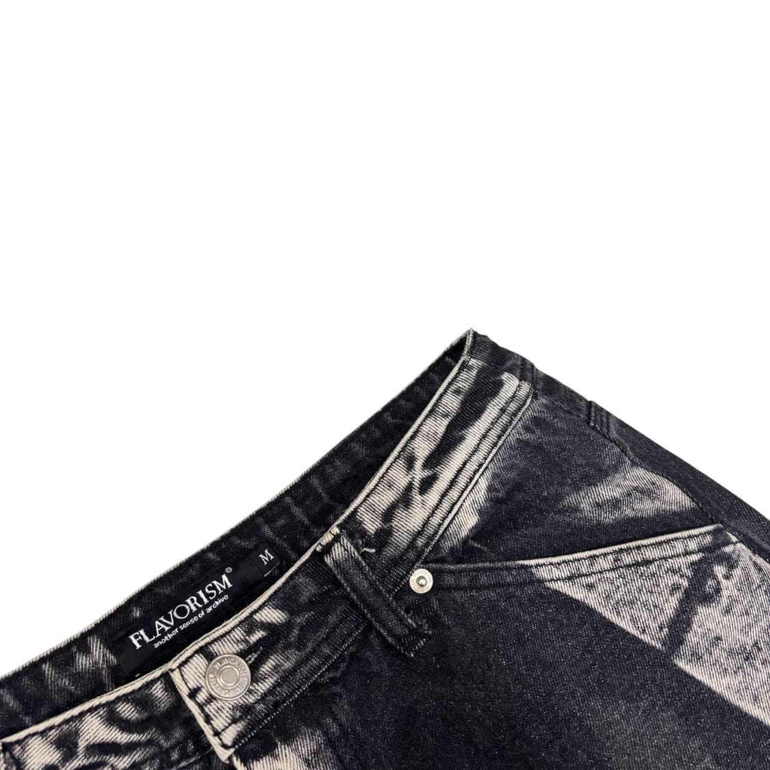 플레이버리즘 타이다이 워시드 데님 팬츠 상품이미지3