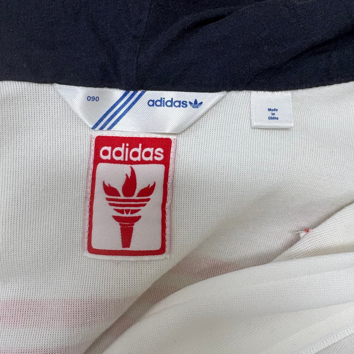 아디다스 USA 성조기 후드집업 화이트 상품이미지4