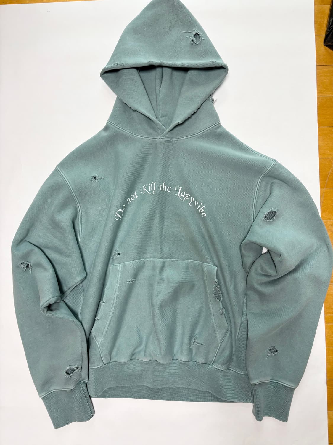 게더레이지 DNKL 데미지 후드 상품이미지3