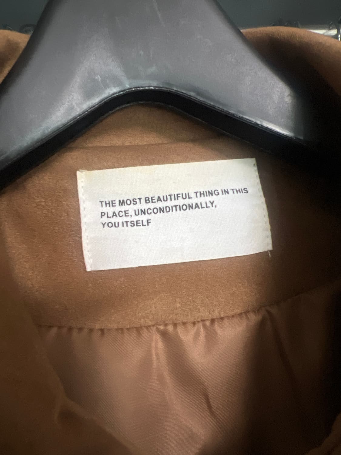 비건 투웨이 블루종 스웨이드 밴딩 점퍼 자켓 상품이미지7