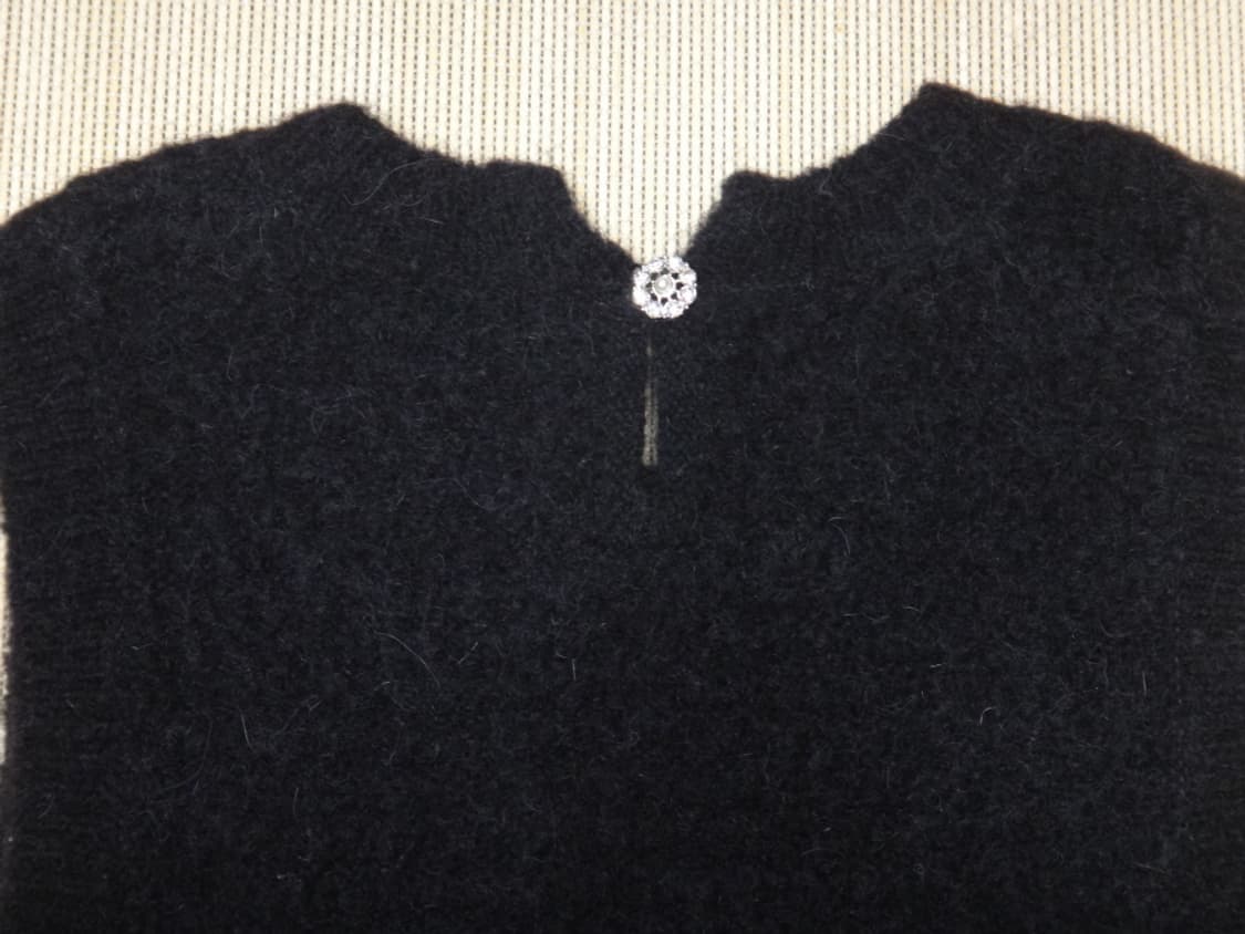 (S) 톰 그레이하운드 스와브로스키 민소매 보카시 니트 상품이미지5