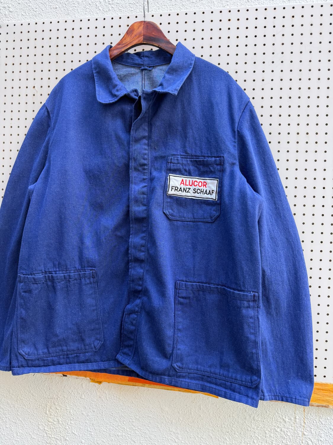(DEADSTOCK)1970s GERMAN DENIM 데드스탁 워크자켓 상품이미지4