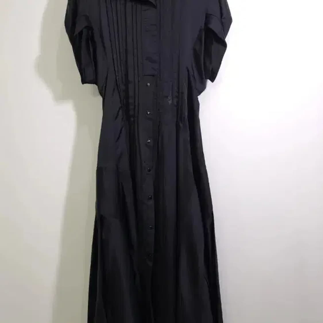 시스템 블랙 셔츠 원피스 55 상품이미지10