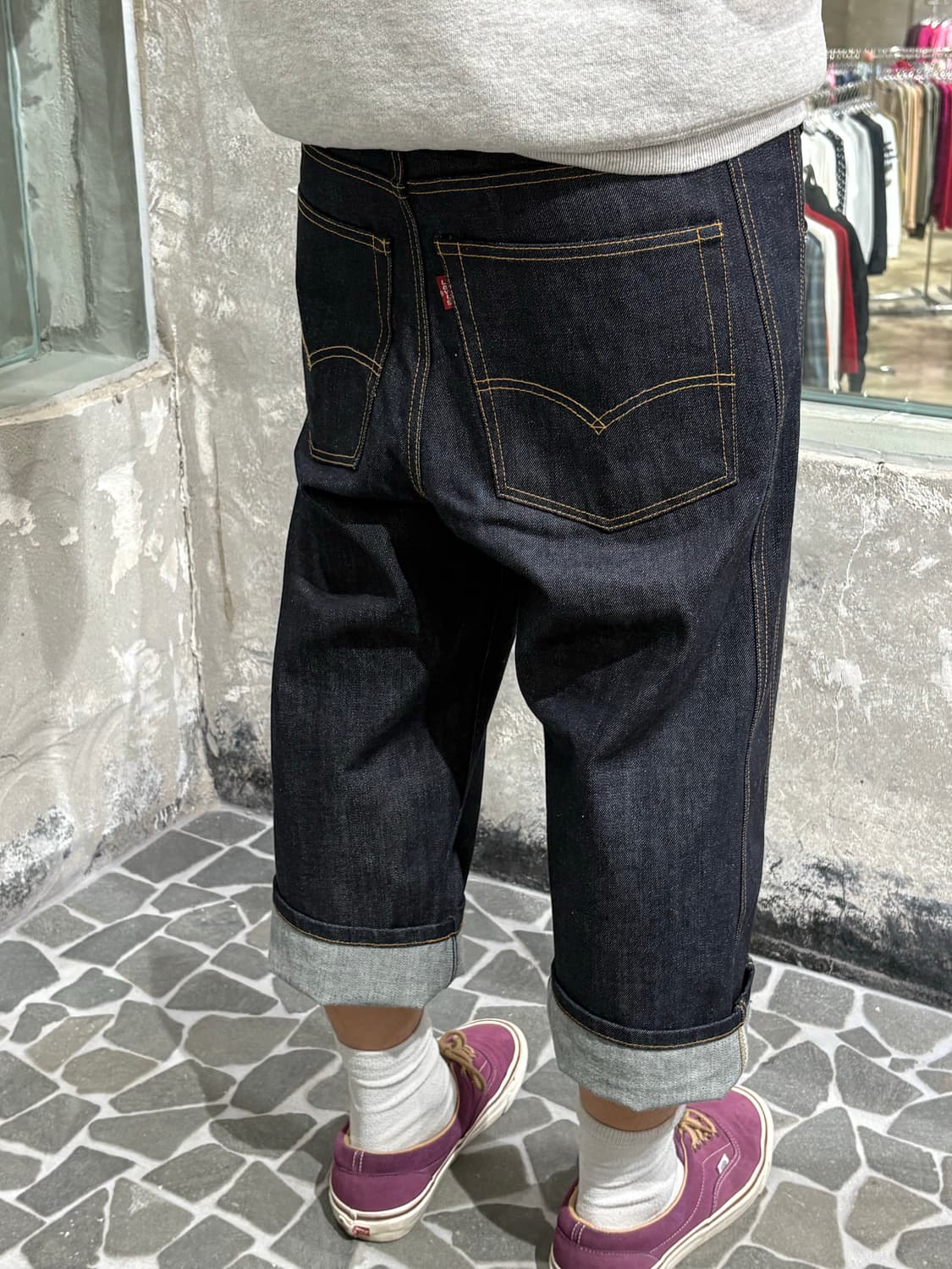 리바이스x준야 와타나베 사루엘 데님 팬츠 상품이미지3