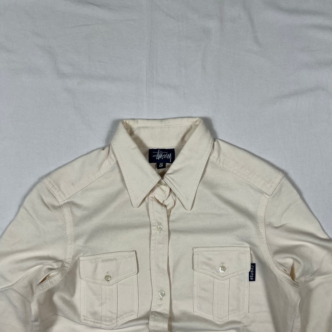 90‘s 스투시 stussy 포켓 셔츠 남방 상품이미지2