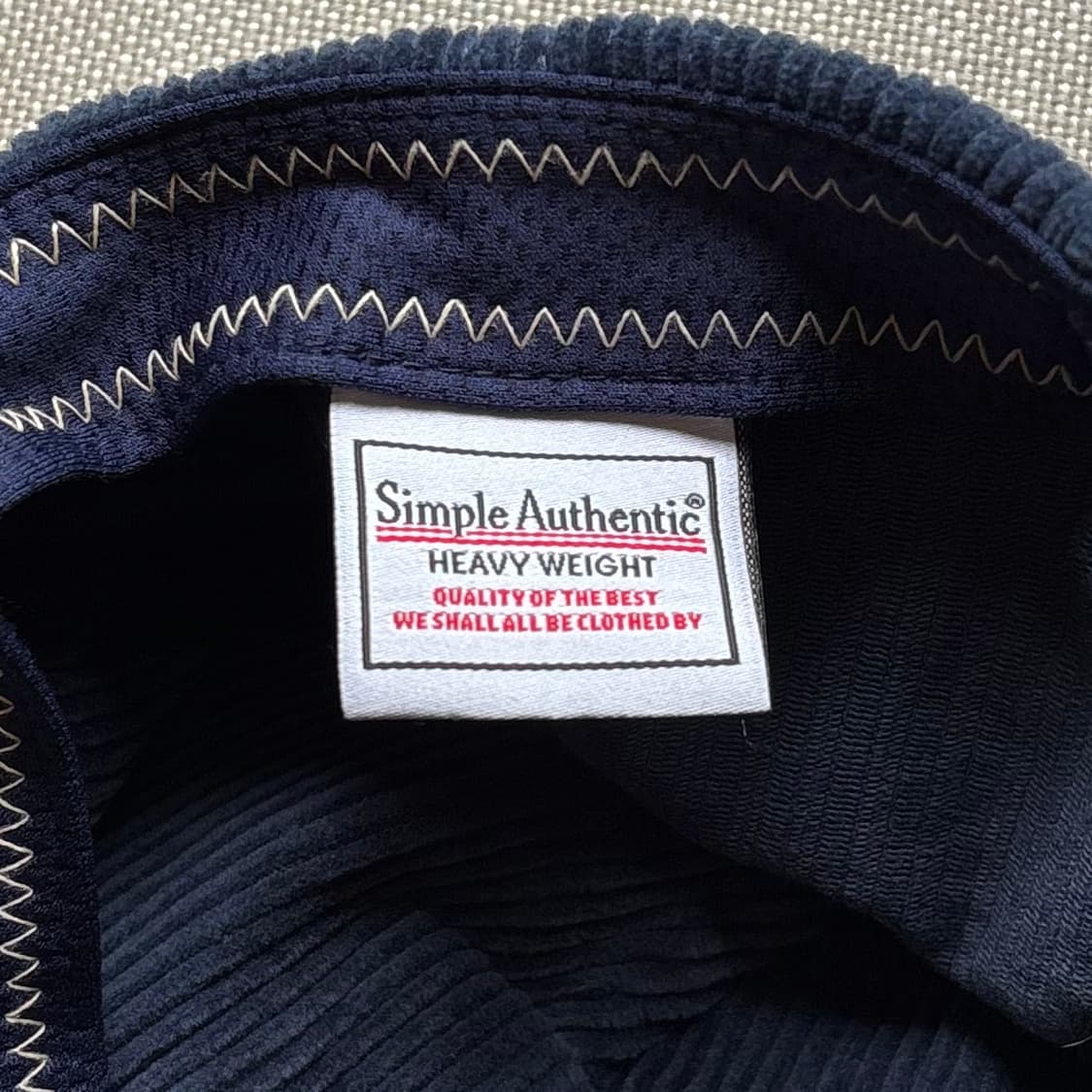 [새제품] Simple Authentic 덕 헌팅 클럽 코듀로이 캡 상품이미지6