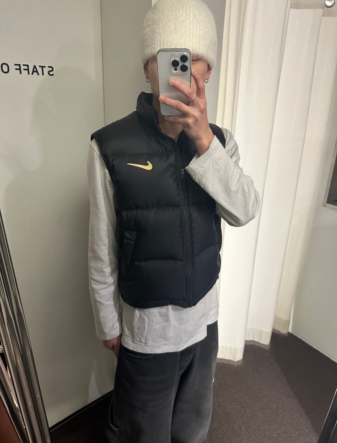 L)나이키 빅스우시 조끼 패딩 상품이미지1