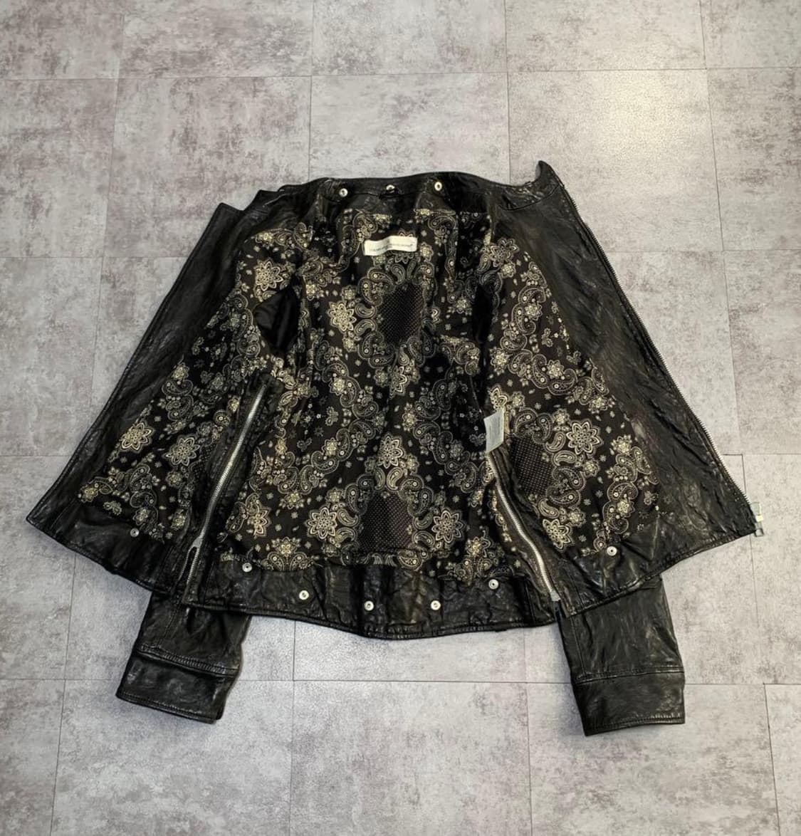 골든구스 아카이브 가죽자켓 (릭오웬스,발망) 상품이미지5