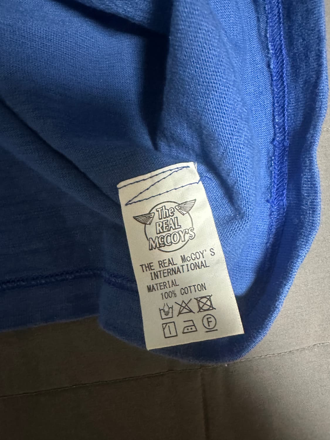 [M] 리얼맥코이 아미 에어포스 티셔츠 상품이미지4