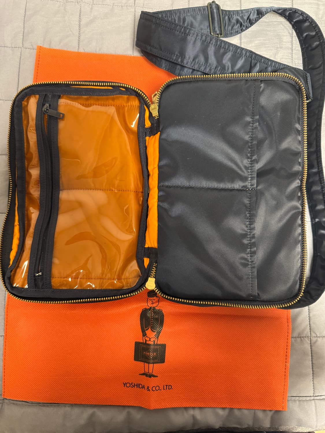 요시다 포터 탱커 숄더백 스몰 아이언블루 상품이미지7