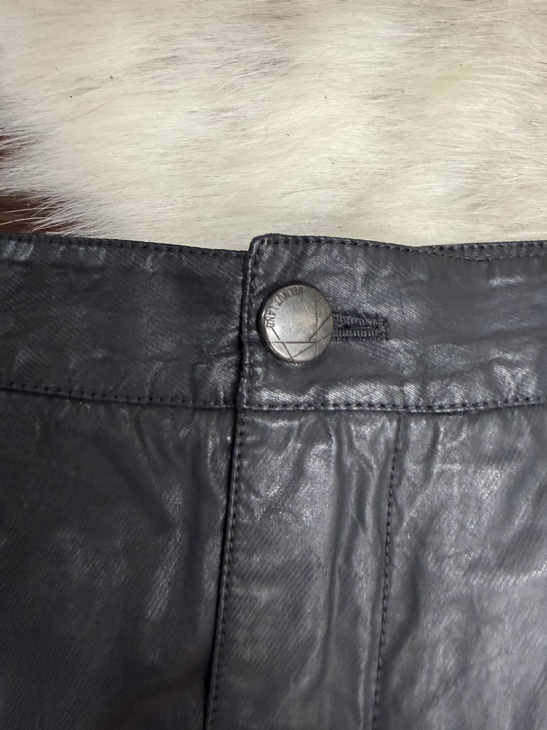 헬무트랭 사루엘 코팅 지퍼 팬츠 상품이미지3