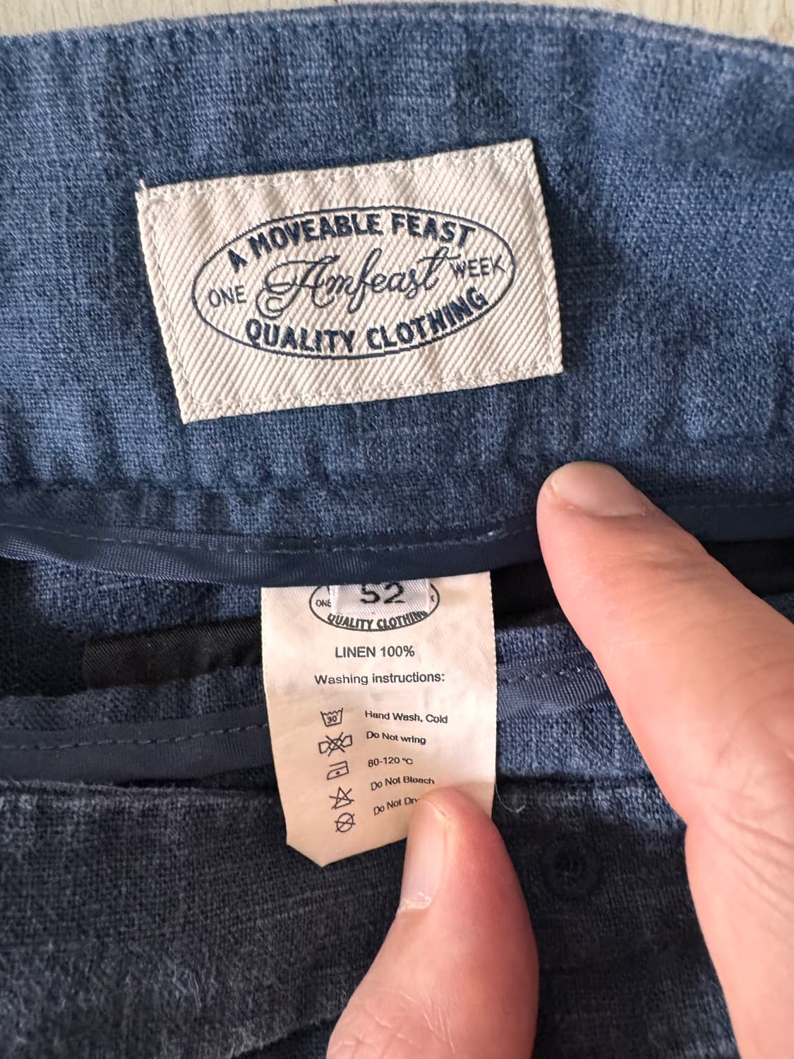 에스타도 estado 투 플리츠  린넨 구르카 팬츠 52 상품이미지8