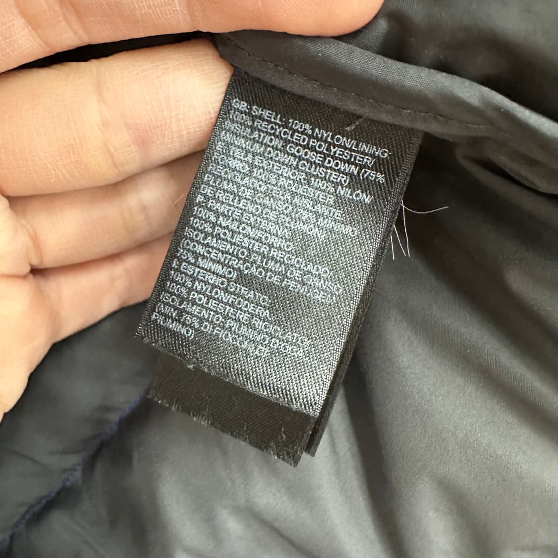 90 노스페이스 눕시 남자 구스다운 패딩 상품이미지5