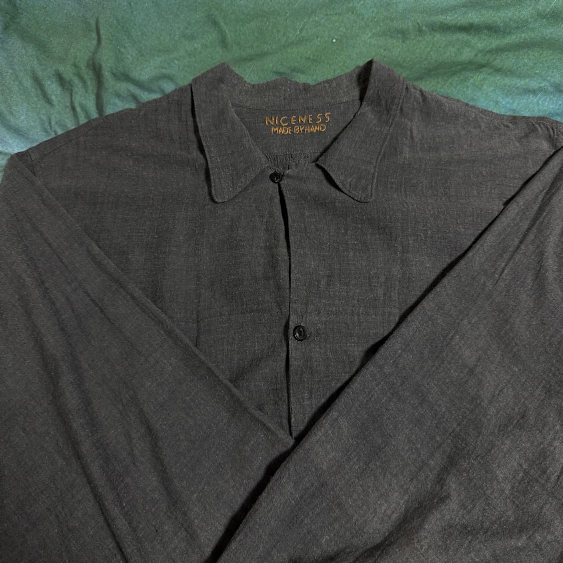 [XL]NICENESS 나이스네스 25AW S.THOM 오픈카라 셔츠자켓 상품이미지7