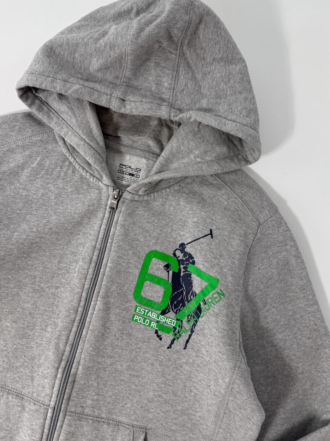 폴로 랄프로렌 빅포니 빈티지 스웻 후드집업 상품이미지2